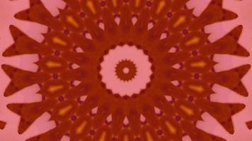 Bright Ruby and Rouge Kaleidoscope Background video