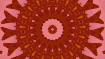 heller rubinroter und roter Kaleidoskophintergrund video