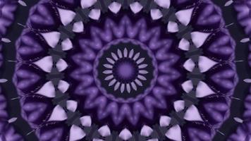 Vibrant Purple and Pink Accents with A Black Kaleidoscope Background video