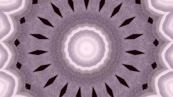 Heather Purple with Black Accents Kaleidoscope Background video