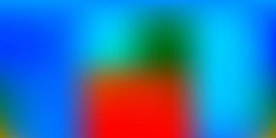 Dark Multicolor vector blur layout.