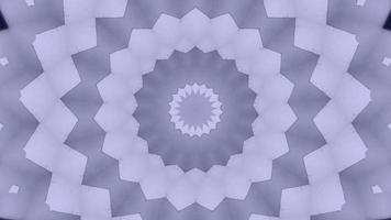 Farbverlauf lila Stern Kaleidoskop Hintergrund video