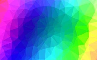 Light Multicolor, Rainbow vector low poly texture.