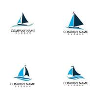 ocean cruise linear ship silhouette simple linear logo-vector vector