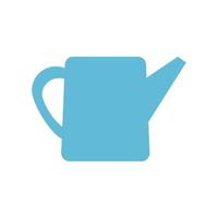 Isolated watering can vector design