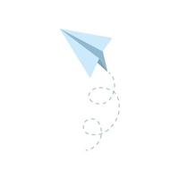 Isolated paperplane icon vector design