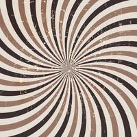 Coffee abstract hypnotic background. vector illustration