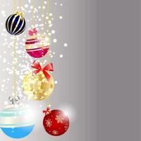 Abstract beauty Christmas and New Year background. Vector illustration