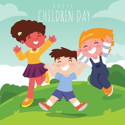 Happy Children's Day Concept 3249344 Vector Art at Vecteezy
