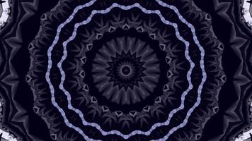 flackernde Flieder und lila Kaleidoskop-Hintergrund video