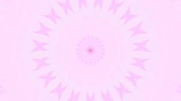 rosa bebê com fundo de caleidoscópio com toques em rosa escuro video