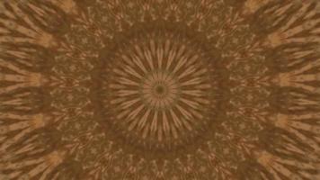 Beige, Brown and Cedar Kaleidoscope Background video