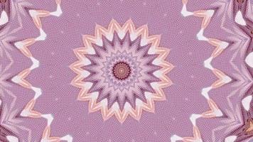 Blush Pink Star Kaleidoscope Background video