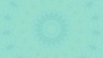 Cerulean Stitched Forest Kaleidoscope Background video