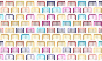 Colorful Net Seamless Pattern Background vector