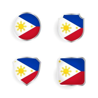 Philippines Country Badge and Label Collection