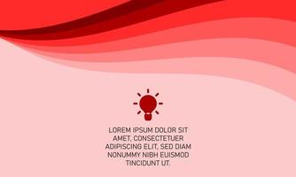 Beautiful Red and Pink Background With Lines vector