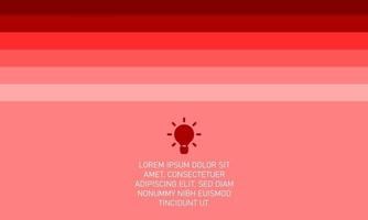 Stylish Colorful Red Background With Abstract Lines vector