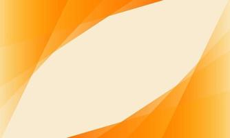 Stylish Shiny Orange Background With Curved Shapes vector