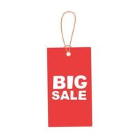 Black Friday big sale slogan tag vector