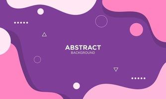 Abstract Colorful Fluid Wave Background vector