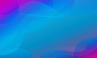 Abstract Colorful Fluid Wave Background vector