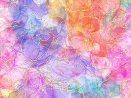 Abstract alcohol ink texture marble style background. vector