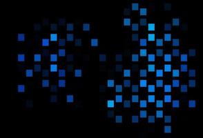 Dark BLUE vector template with square style.