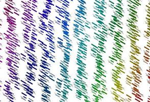 Light Multicolor, Rainbow vector template with repeated sticks.