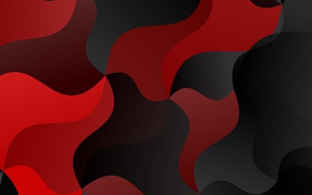 Light Red vector background with liquid shapes.