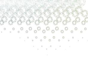 Light green vector backdrop with dots.