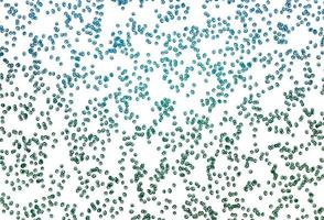 Light Blue, Green vector texture with disks.