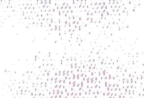 Light pink vector texture with male, female icons.