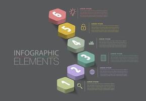 step up of business successful concept. Stirs infographic vector