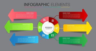 modern timeline text box template, infographics banner vector