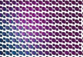 Light Pink, Blue vector template with liquid shapes.
