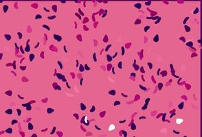 Light Purple vector template with memphis shapes.