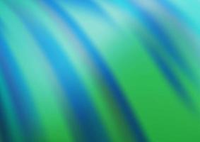 Light Blue, Green vector blurred shine abstract background.