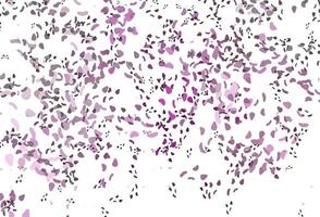 Light Purple vector background with abstract forms.