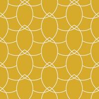 Vector gold chains geometric seamless pattern
