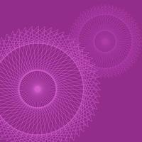kaleidoscope abstract with purple background for any purposes vector
