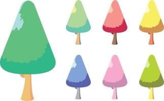 Tree vector for Asset Game Background Kid Magazine Poster etc.