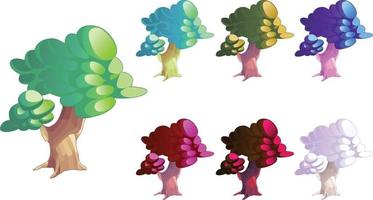 Tree vector for Asset Game Background Kid Magazine Poster etc.