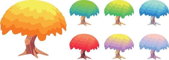 Tree vector for Asset Game Background Kid Magazine Poster etc.