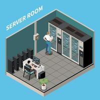 Isometric Datacenter Composition vector