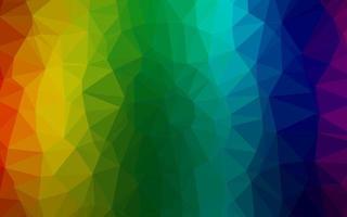 Dark Multicolor, Rainbow vector abstract mosaic background.