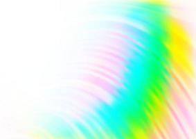 Light Multicolor, Rainbow vector template with liquid shapes.