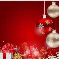 Abstract beauty Christmas and New Year background. vector