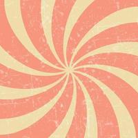 Retro vintage grunge hypnotic background.vector illustration vector