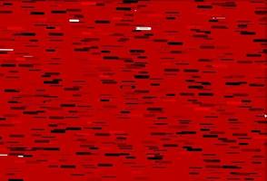 patrón de vector rojo claro con líneas estrechas.